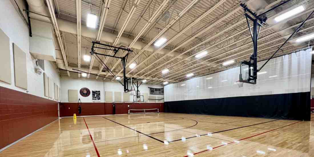 Basketball gymnasium