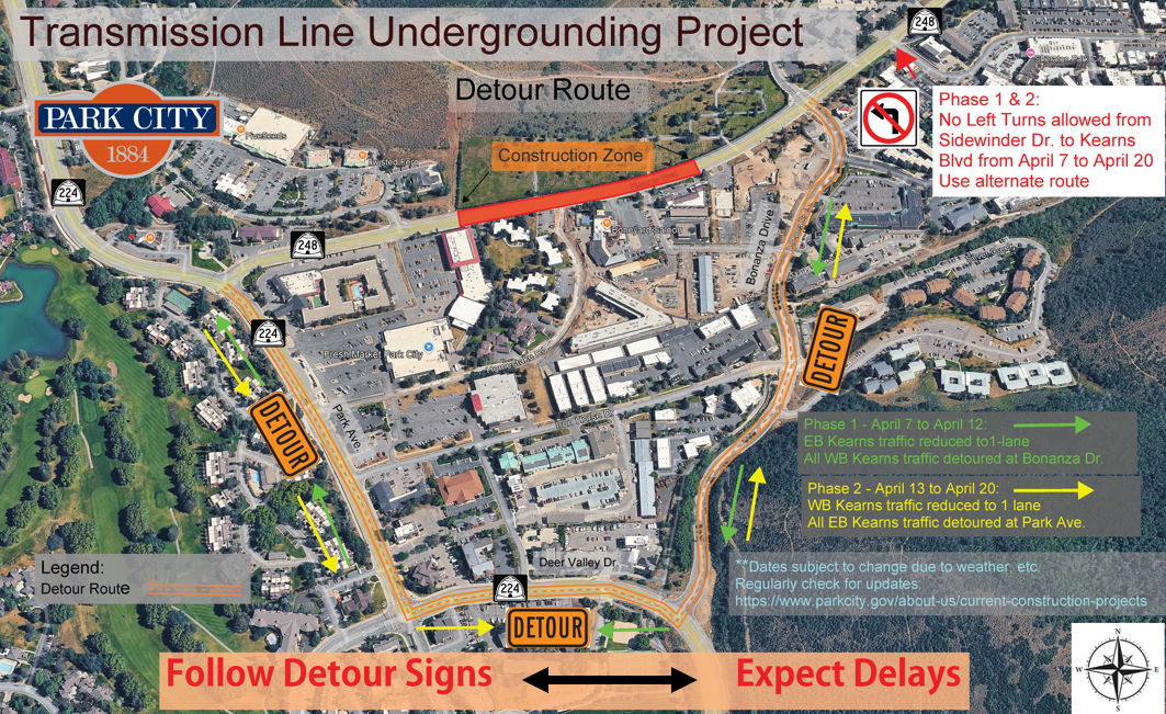 RMP Undergrounding Detour Traffic Impacts